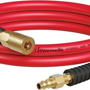 DEWENWILS 3/8 Inch x 6FT Hybrid Air Hose 300 PSI, Heavy Duty Air Compressor Hose